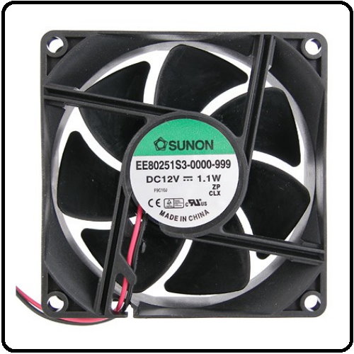 Sunon BLÆSER 12V DC 80x80x25 G/ 1.1W