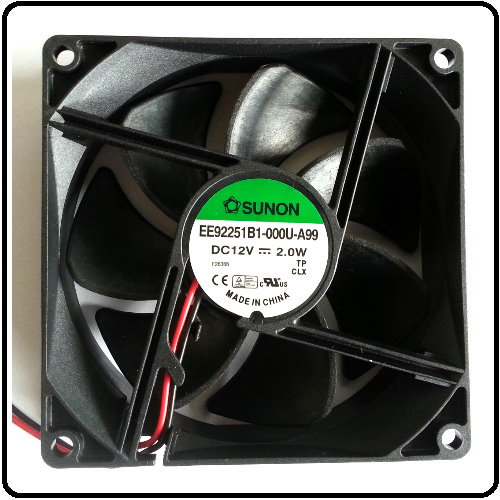 Sunon BLÆSER 12V DC 92x92x25/2,0W