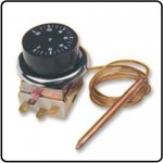 Termostat 0-40°C /m ekstern sensor
